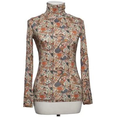 Top (Beige, Multicolored) from Femkit Elastane, Viscose