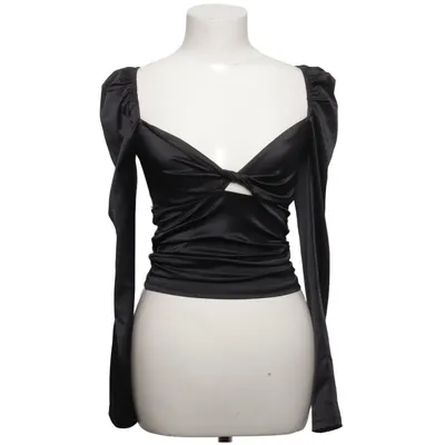 Crop top (Zwart) van Gina Tricot Elastaan, Polyester