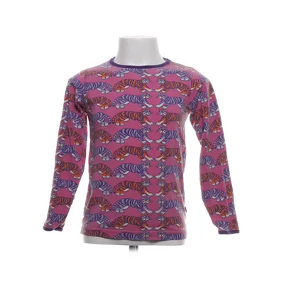 Long sleeve T-shirt (Pink, Multicolored) from Småfolk Cotton, Elastane, Modal