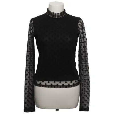 Top (Zwart) van AFJ x NA-KD Katoen, Polyester
