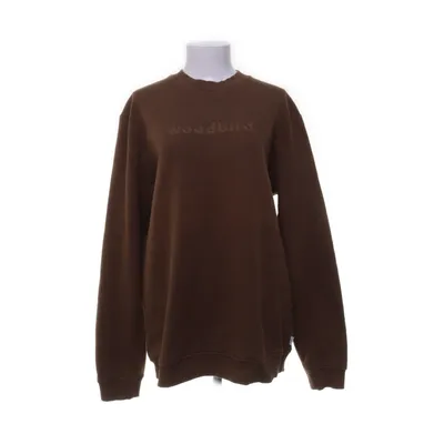 Collegetröja (Brun) från Woodbird Bomull, Polyester
