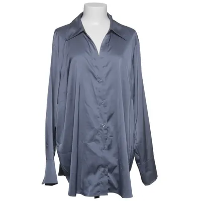 Skjorta (Grå, Blå) från H&M Elastan, Polyester