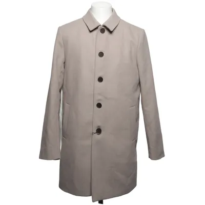 Frakke (Beige) fra Only & Sons Polyester, Uld