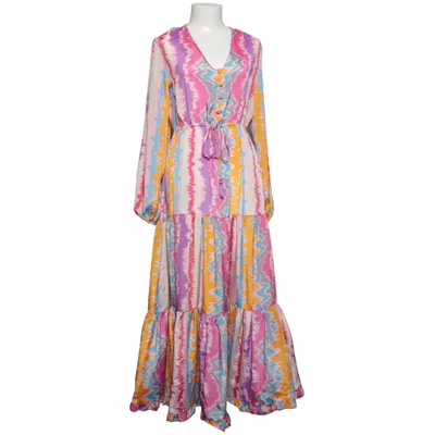 Robe longue (Rose, Bleu, Multicolore) de Gold & Silver Viscose