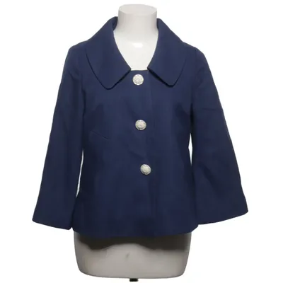 Jacket (Blue) from JSFN Acrylic, Polyester, Wool