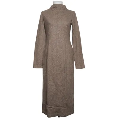 Maxi dress (Beige) from Zara Polyamide, Wool