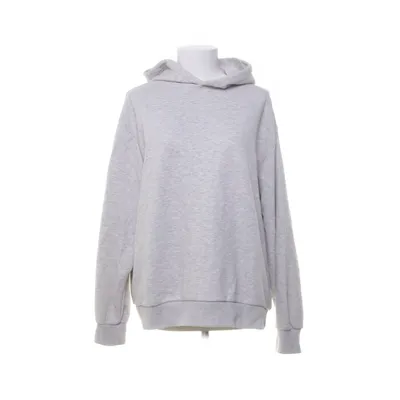 Hættetrøje (Grå) fra NA-KD Polyester, Bomuld