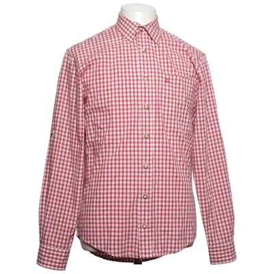 Shirt (Rood, Wit) van Os Trachten Katoen, Polyester