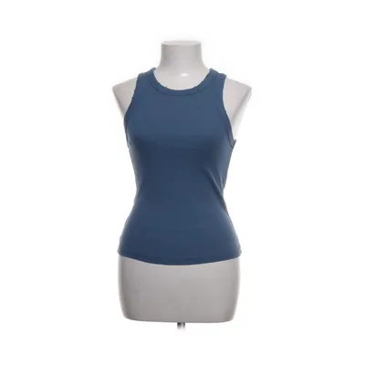 Tanktop (Blauw) van Zara Katoen, Elastaan
