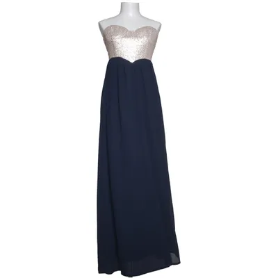 Aftonklänning (Blå, Guldfärgad) från Te Amo Polyester