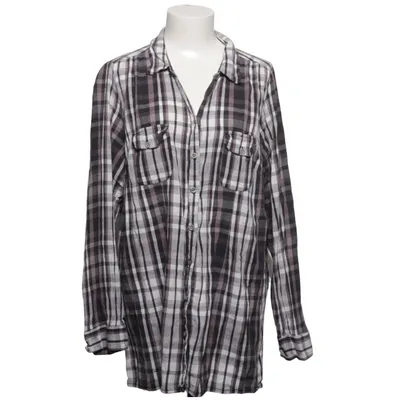 Flannel shirt (Black, White, Gray) from Mingel Cotton