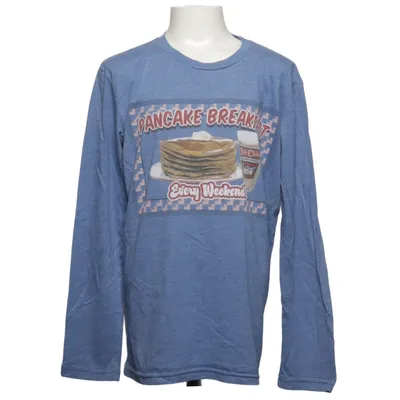 Långärmad t-shirt (Blå) från Californian Vintage Bomull, Polyester