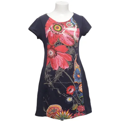 Dress (Blue, Multicolored) from You Wit Hus Cotton, Elastane