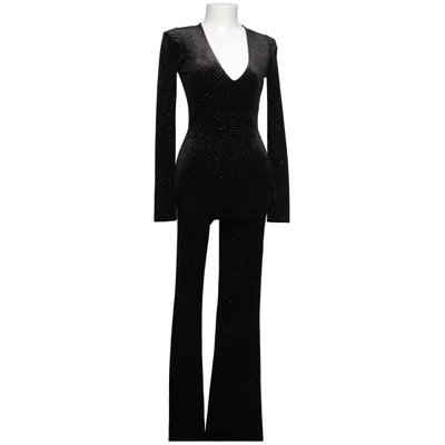 Jumpsuit (Black) from Adika Elastane, Polyester