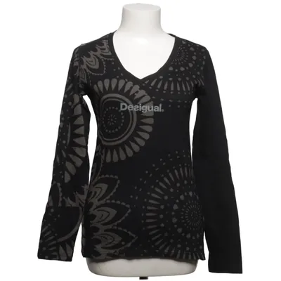 Langarmshirt (Schwarz, Grau) von Desigual Baumwolle