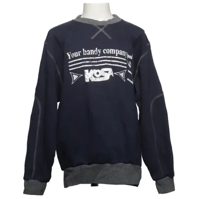 Collegetröja (Blå, Grå) från Kosa Bomull, Polyester