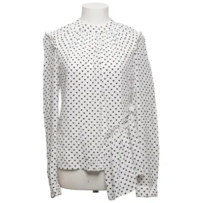 Blouse (White, Black) from Markus Lupfer Silk