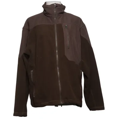 Fleecejacke (Braun) von T&P Polyester