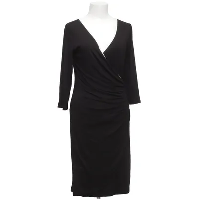 Jurk (Zwart, Wit) van Alba Moda Elastaan, Viscose