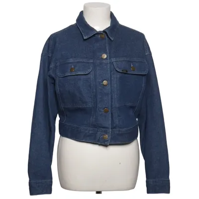 Veste en jean (Bleu) de Lee Coton, Élasthane, Polyester