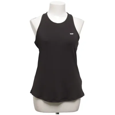 Sport tanktop (Zwart) van MyProtein Elastaan, Polyester