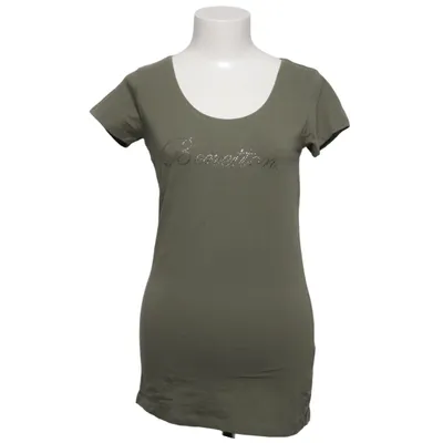 T-shirt (Grön) från Stile Benetton Bomull, Elastan