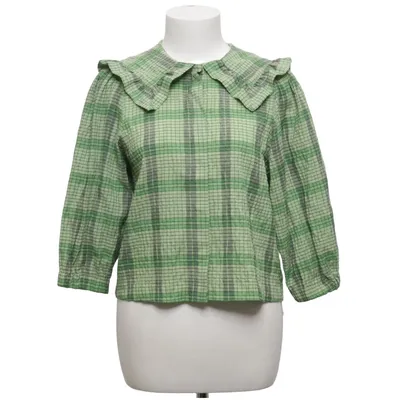 Blus (Grön) från CKS Bomull, Elastan, Polyester