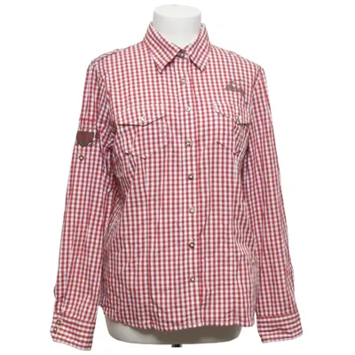 Chemise (Rouge, Blanc) de Os Trachten Coton