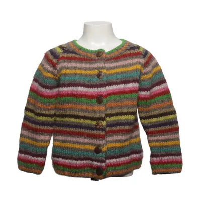 Strickjacke (Mehrfarbig) von Nepal by Afroart Wolle