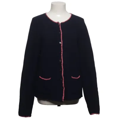 Cardigan (Blå, Pink) fra Reitmayer Uld
