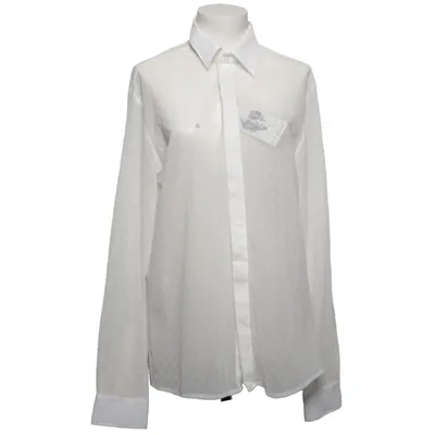 Skjorta (Vit) från Twisted Tailor Elastan, Polyester