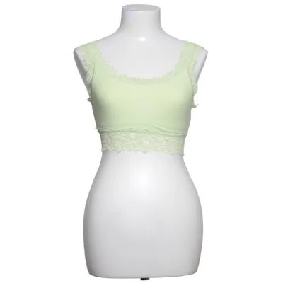 Crop top (Green) from Aerie Cotton, Elastane, Nylon