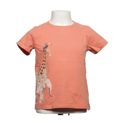 T-shirt (Orange) from Kidz Nation Elastane, Organic cotton