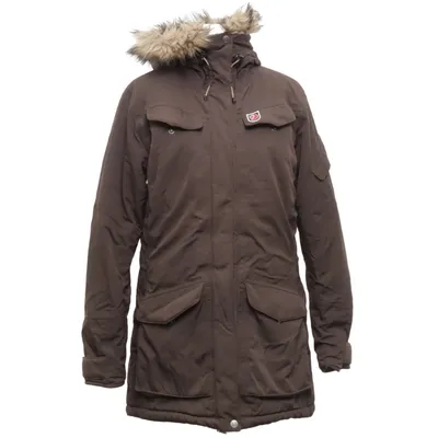 Parka (Brown) from Fjällräven Elastane, Polyester