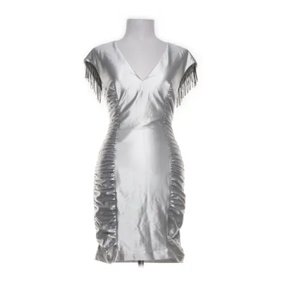 Cocktailklänning (Silverfärgad) från Guess Elastan, Polyester