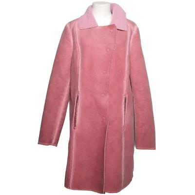 Veste en peau de mouton retournée (Rose) de Soccx Polyester