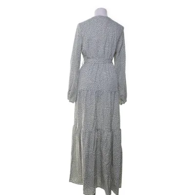 Långklänning (Grön, Flerfärgad) från Ren London Elastan, Polyester thumbnail 2