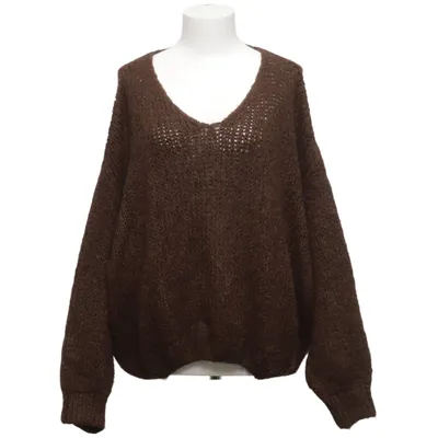 Sweater (Brown) from Sassy Classy Acrylic, Polyamide, Viscose, Wool