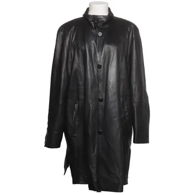 Leather coat (Black) from Cabrini Leather