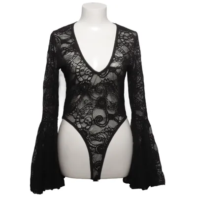 Romper (Zwart) van Romwe Polyamide, Polyester