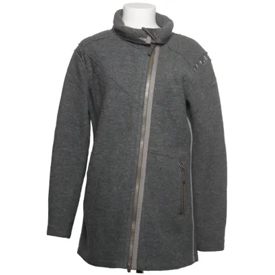 Manteau (Gris) de Frauenschuh Laine de mouton
