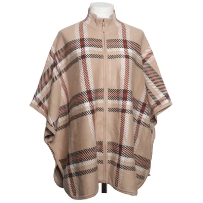 Poncho (Beige, Vit, Brun) från Tahari Polyamid, Polyester, Viskos