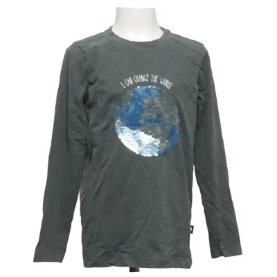 T-shirt à manches longues (Chris Reversible Sequin Ls T-Shirt) de POMPdeLUx Coton, Polyester