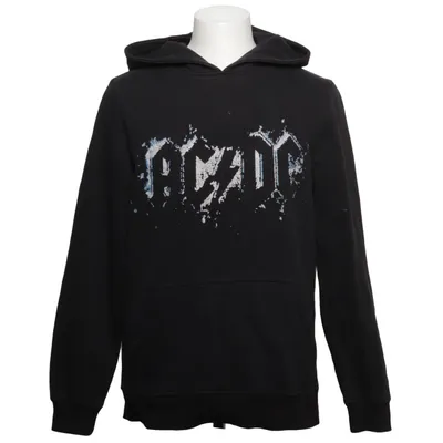 Huvtröja (Svart) från ACDC Bomull, Polyester