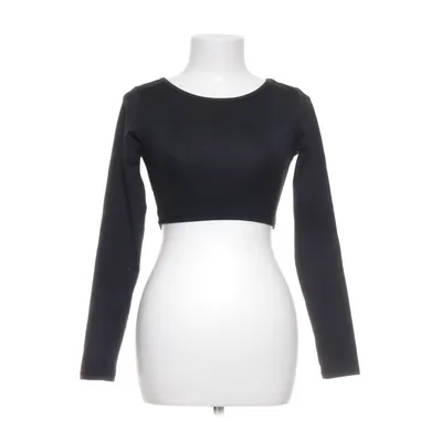 Crop top (Black) from Lazuli Label Elastane, Nylon