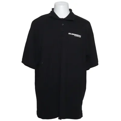 Pikétröja (Svart) från Texas Bull Bomull, Polyester