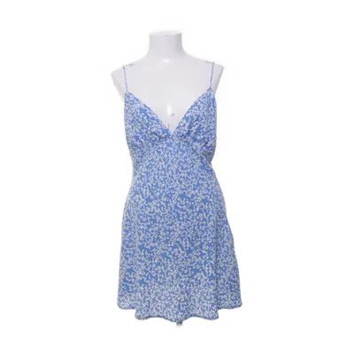 Jurk (Blauw, Meerkleurig) van Zara Polyester
