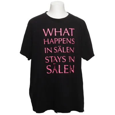 T-shirt (Sort, Pink) fra Clique Bomuld