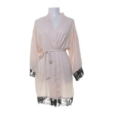 Dressing gown (Beige, Black) from Bik Bok Polyester