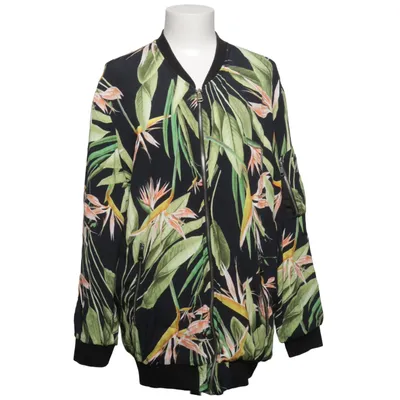 Bomberjack (Zwart, Groen, Meerkleurig) van Zara Basic Viscose